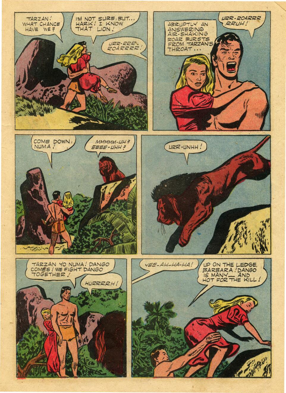 Read online Tarzan (1948) comic -  Issue #72 - 15