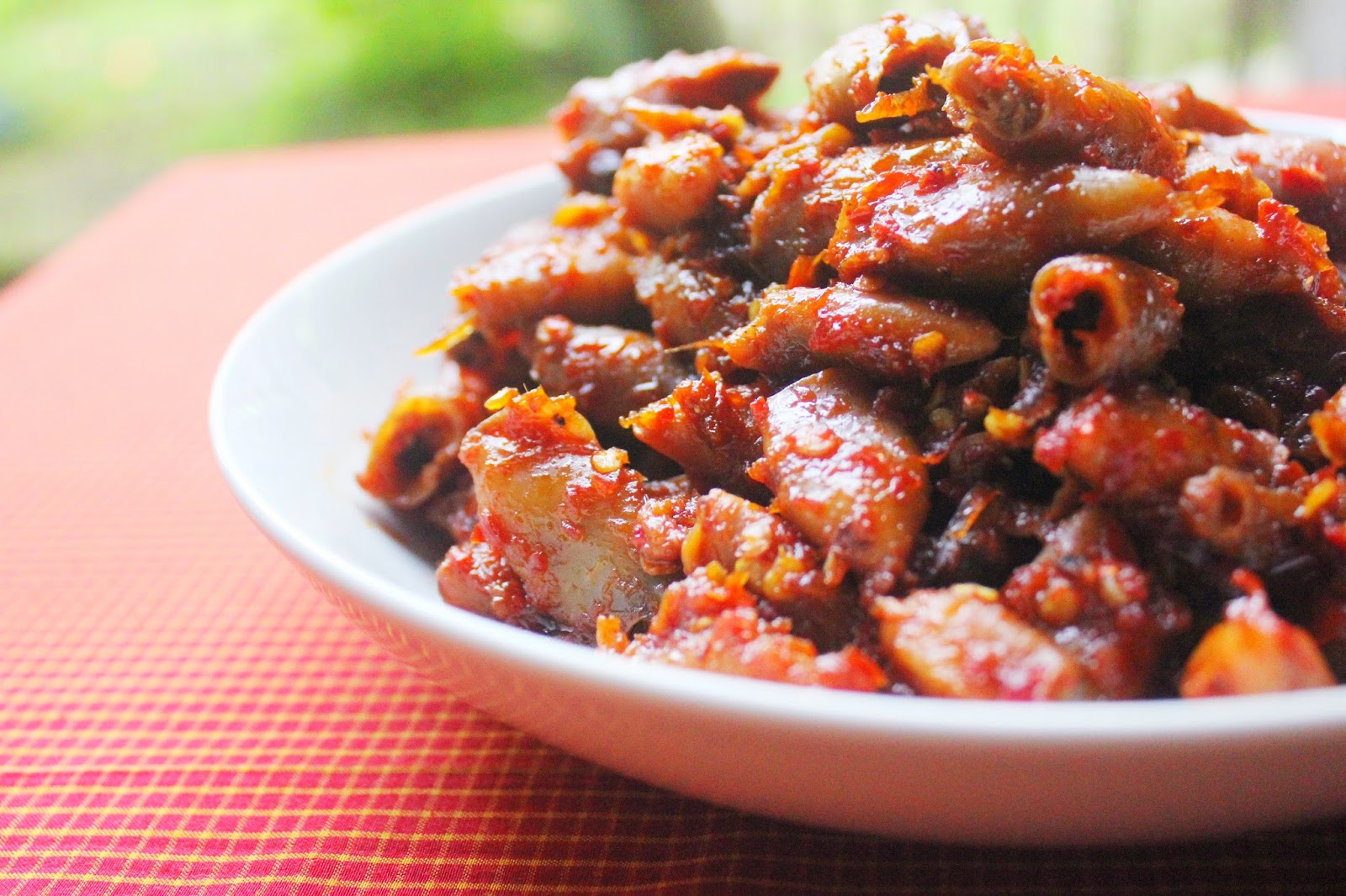 The Morning After SALTED DRIED SMALL SQUID IN SAMBAL TUMIS