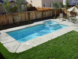 pool pools simple designs rectangle inground swimming rectangular backyard modern landscaping patio outdoor garden fence swiming homesfeed square exterior around