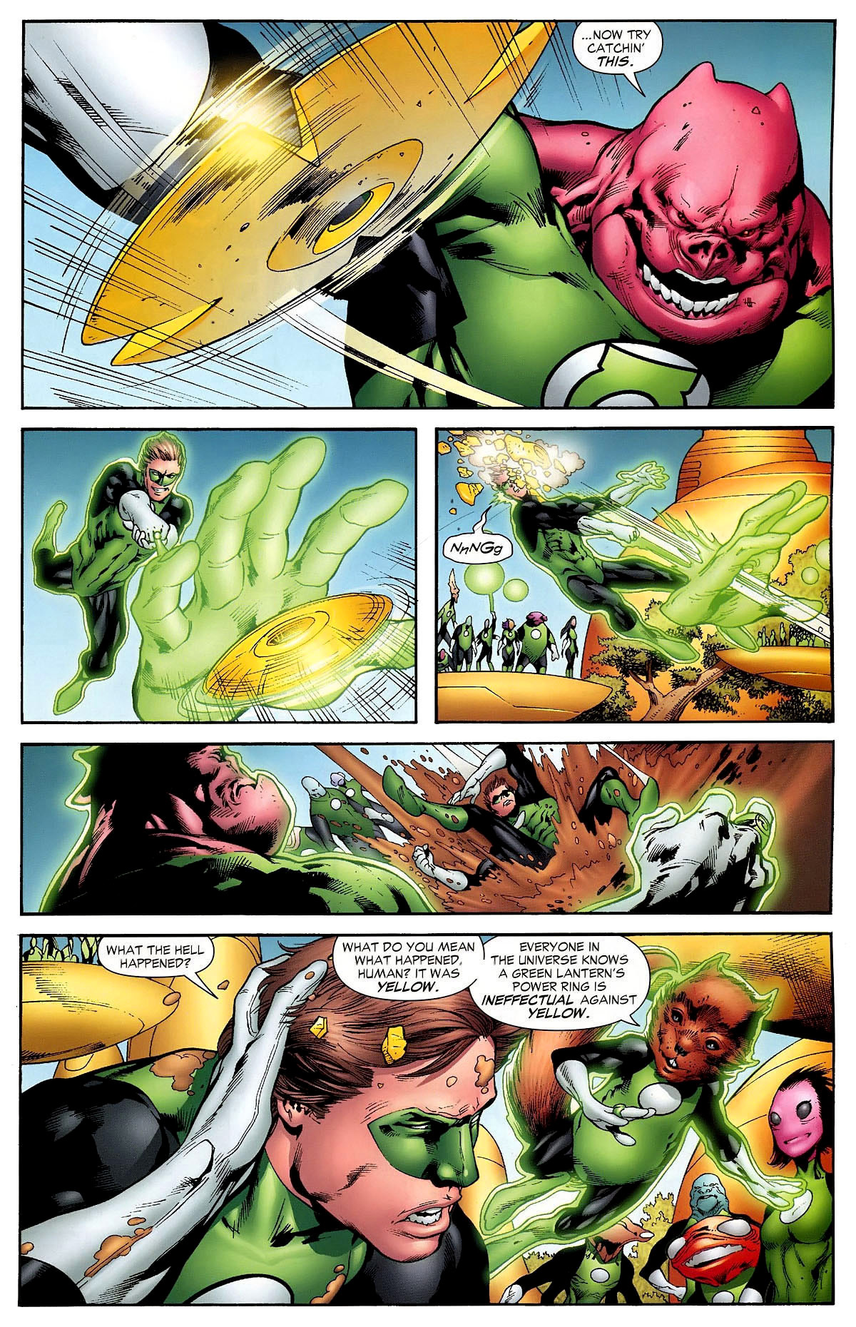 Read online Green Lantern (2005) comic -  Issue #31 - 14