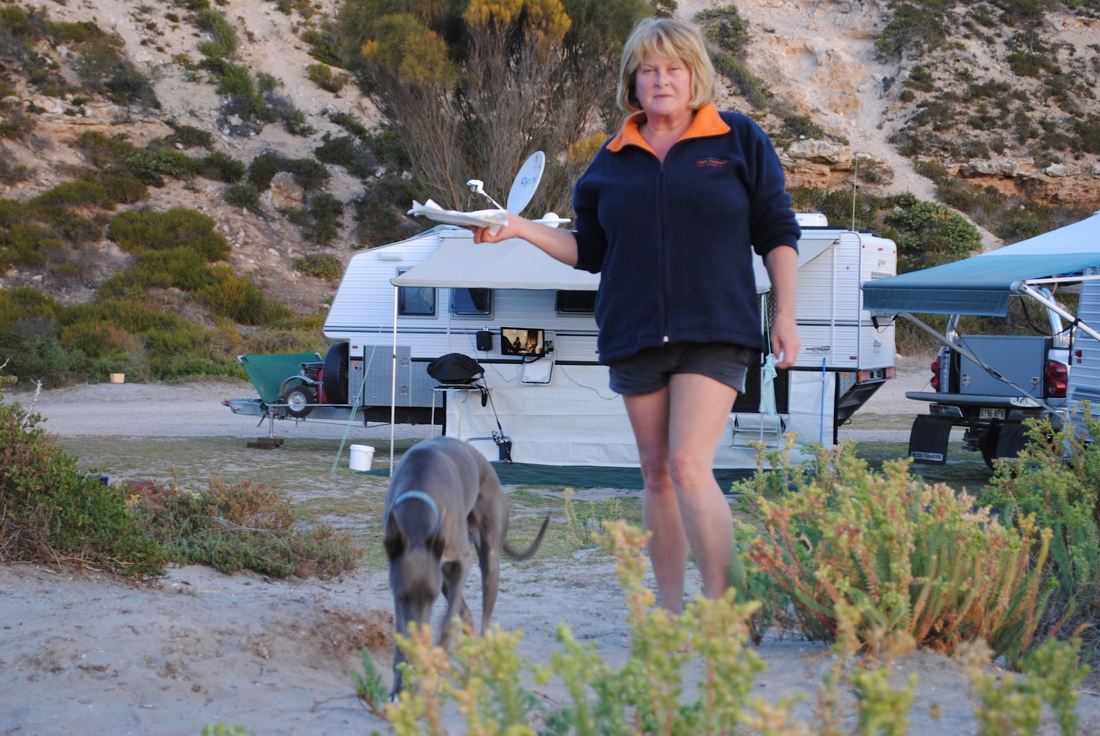 deb and trev's travels Blog update. "Butlers and Burners Beach"