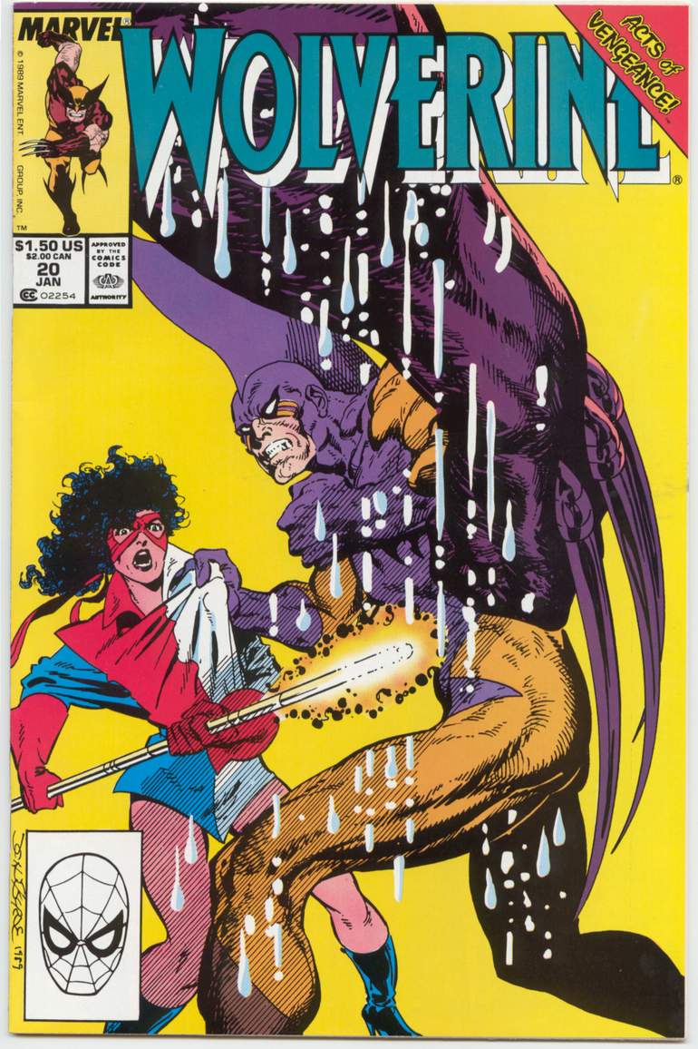 Read online Wolverine (1988) comic -  Issue #20 - 1