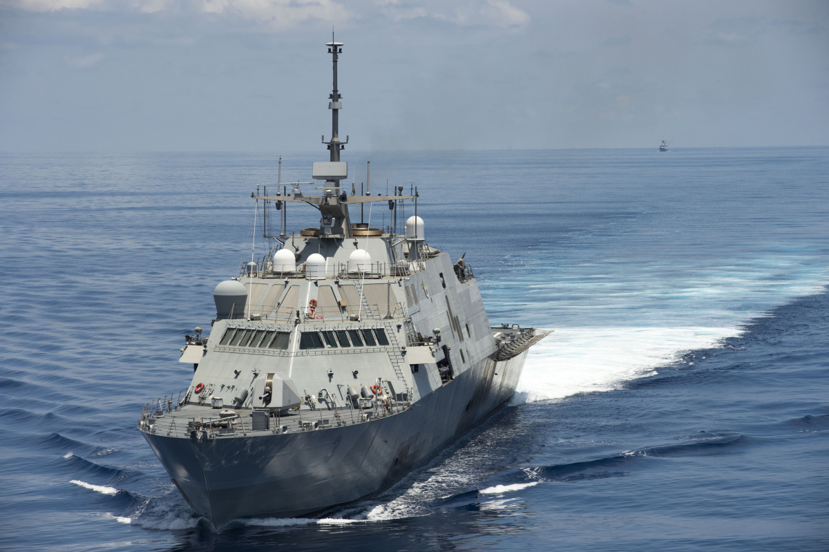 Arms ID'ed Freedomclass Littoral Combat Ship