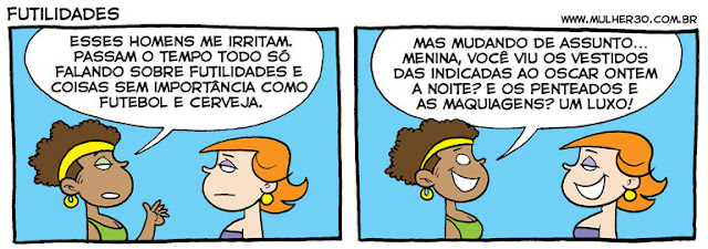 Rir e Pensar: Futilidades