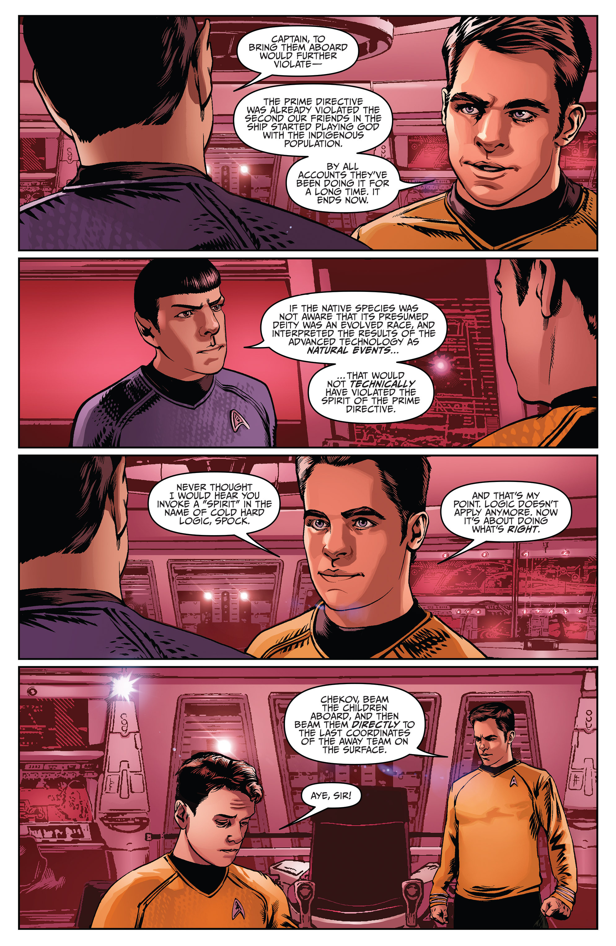Read online Star Trek (2011) comic -  Issue #49 - 15