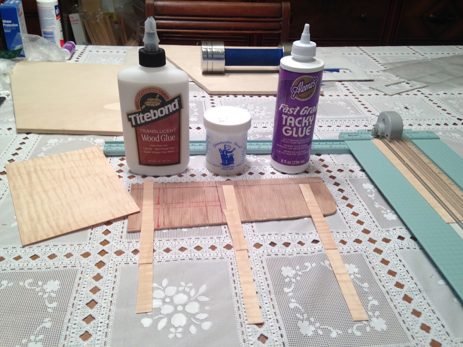 My Miniature Madness Best Adhesive For Thin Wood Veneer?