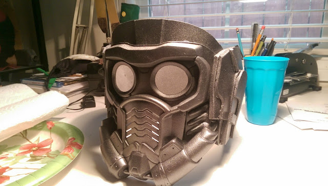 Guardians of the Galaxy Star Lord helmet project