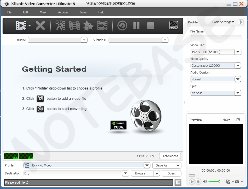 Xilisoft Converter Ultimate 6 dan HD Video Converter + Crack NoteBase