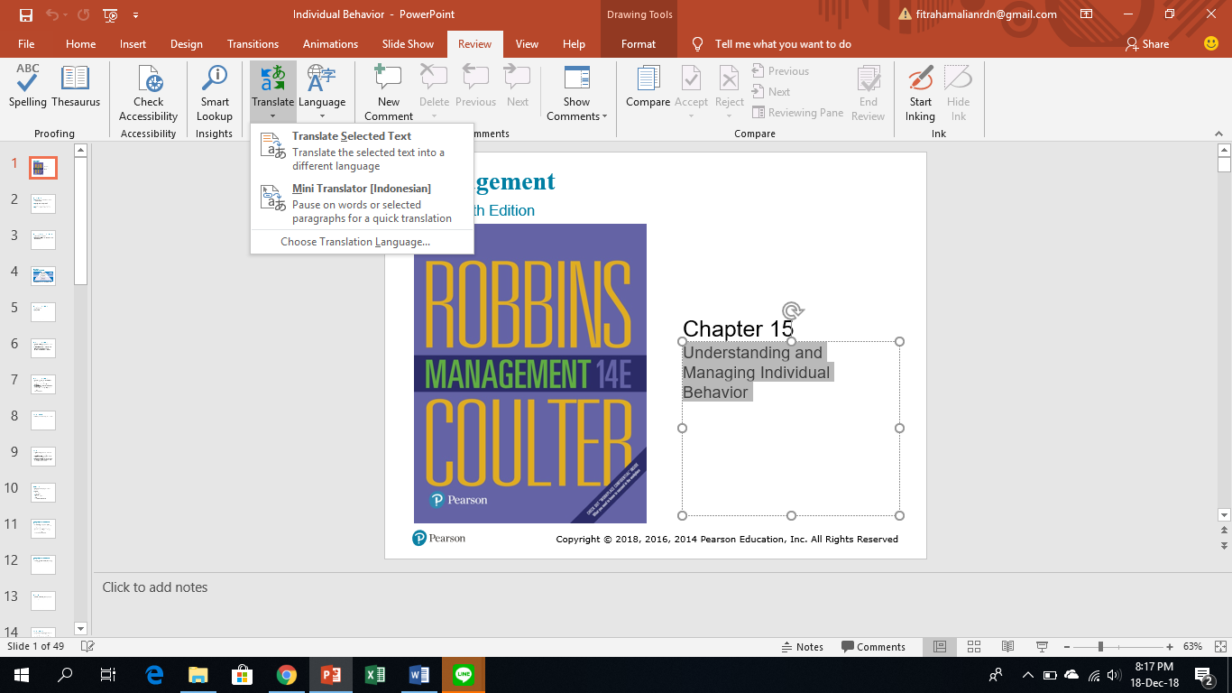 Fitrah S Blog Cara Mentranslate Ppt Bahasa Inggris Ke Bahasa Indonesia