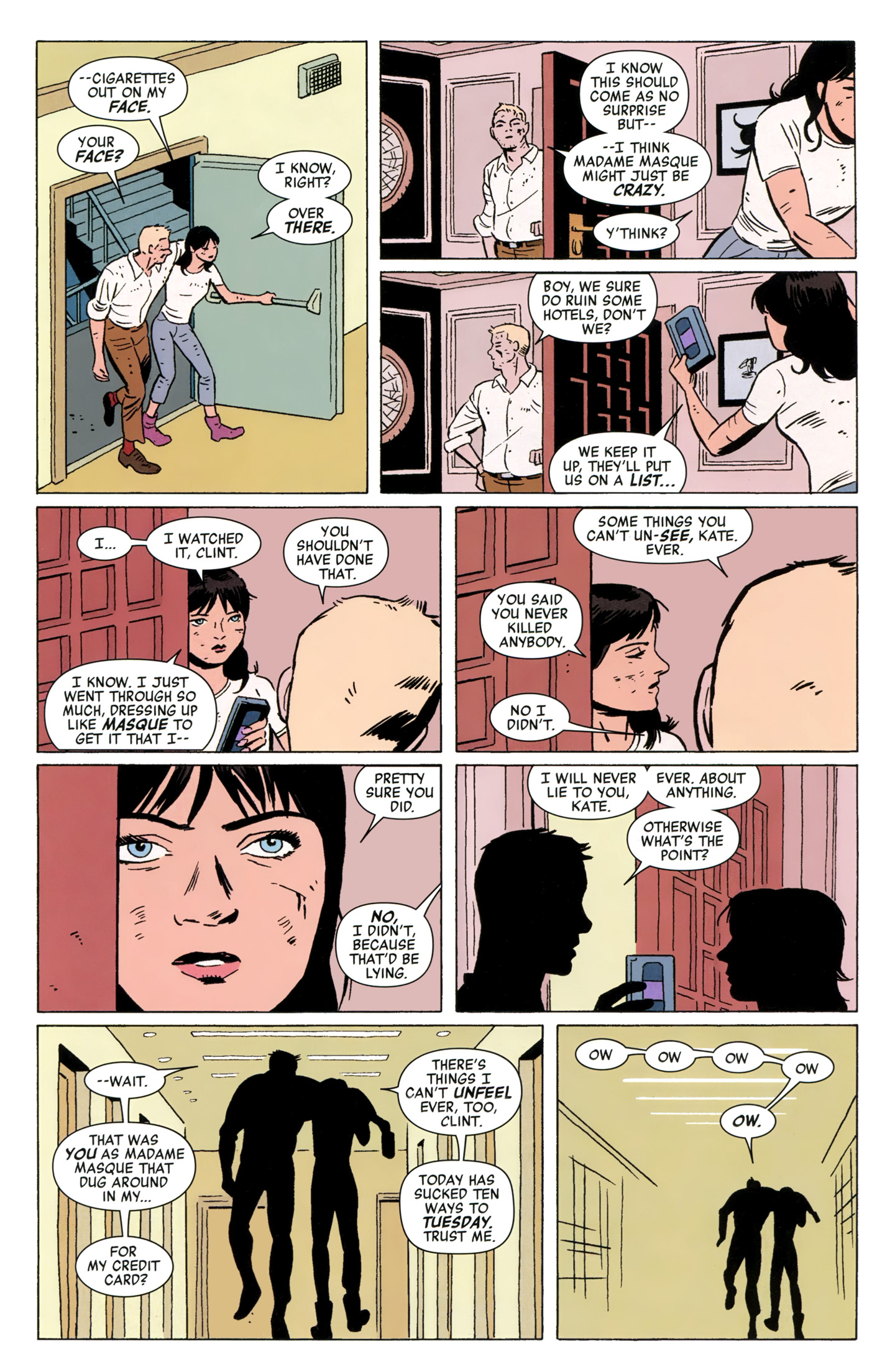 Read online Hawkeye (2012) comic -  Issue #5 - 17