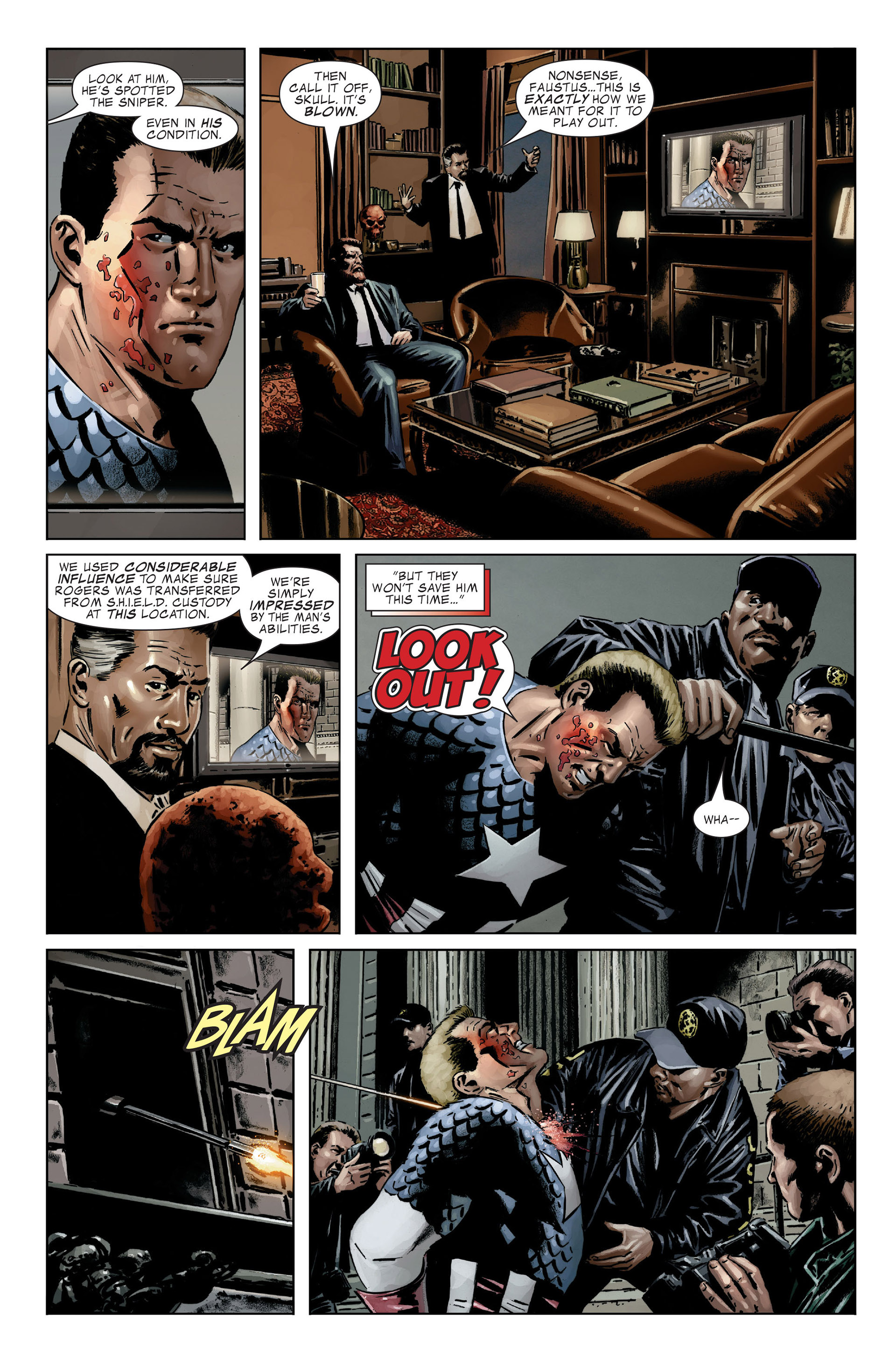 Read online Captain America (2005) comic -  Issue #25 - 16