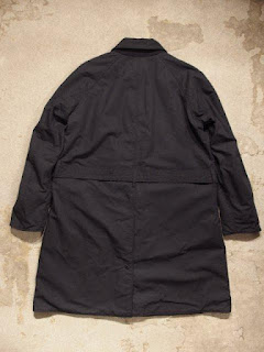 Engineered Garments "Reversible Coat in Dk.Navy 20oz Melton/Nyco Ripstop"