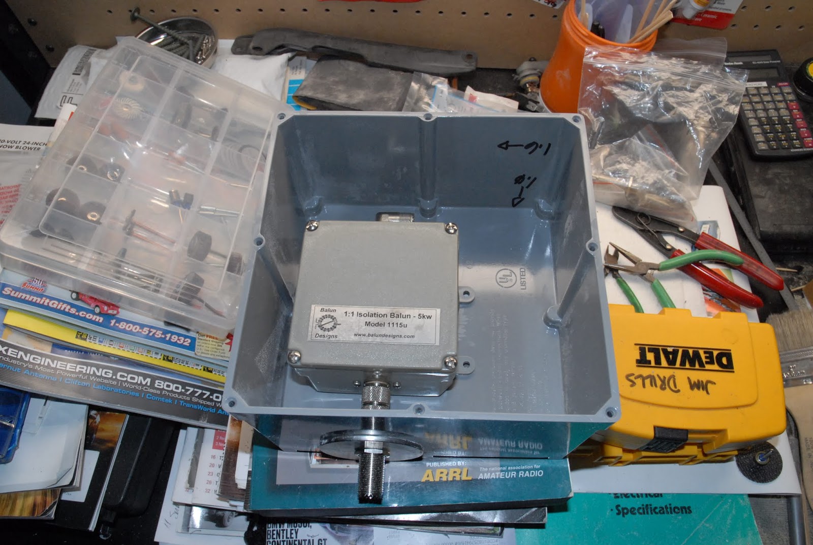 Every Blade of Grass Coaxial Cable Entrance Box