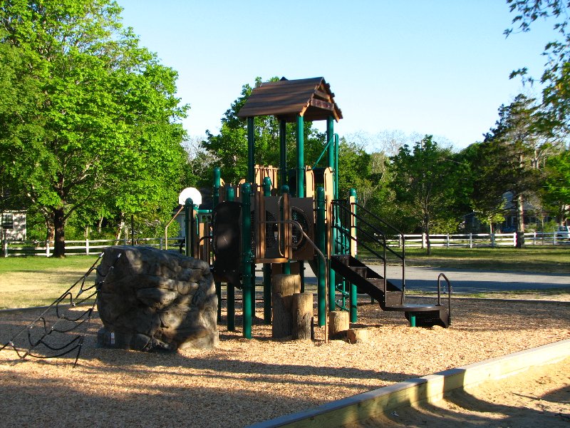 Fred Thacher Church Street Playground Yarmouth Port Cape Cod Playgrounds on Cape Cod