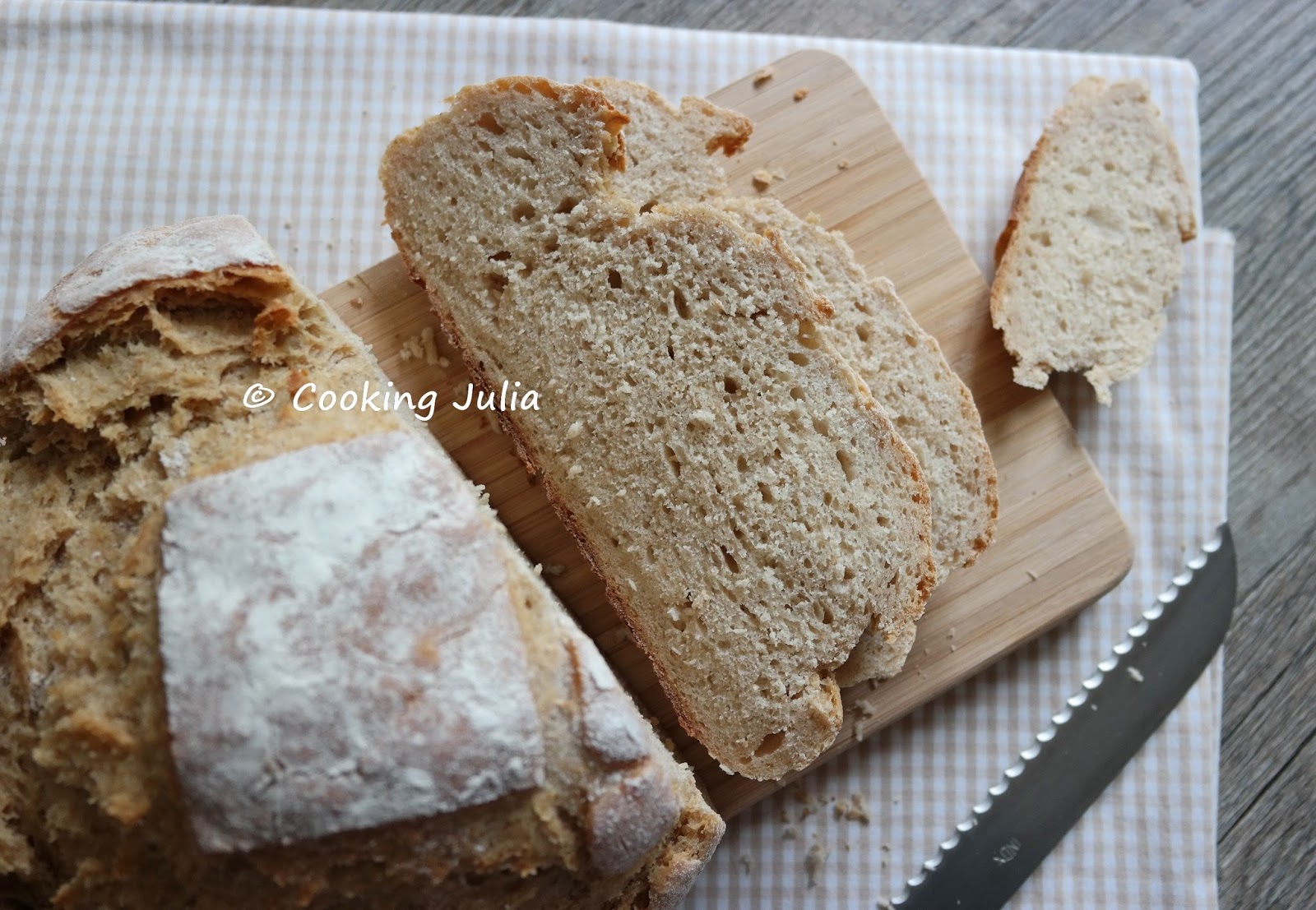 COOKING JULIA PAIN AU QUINOA