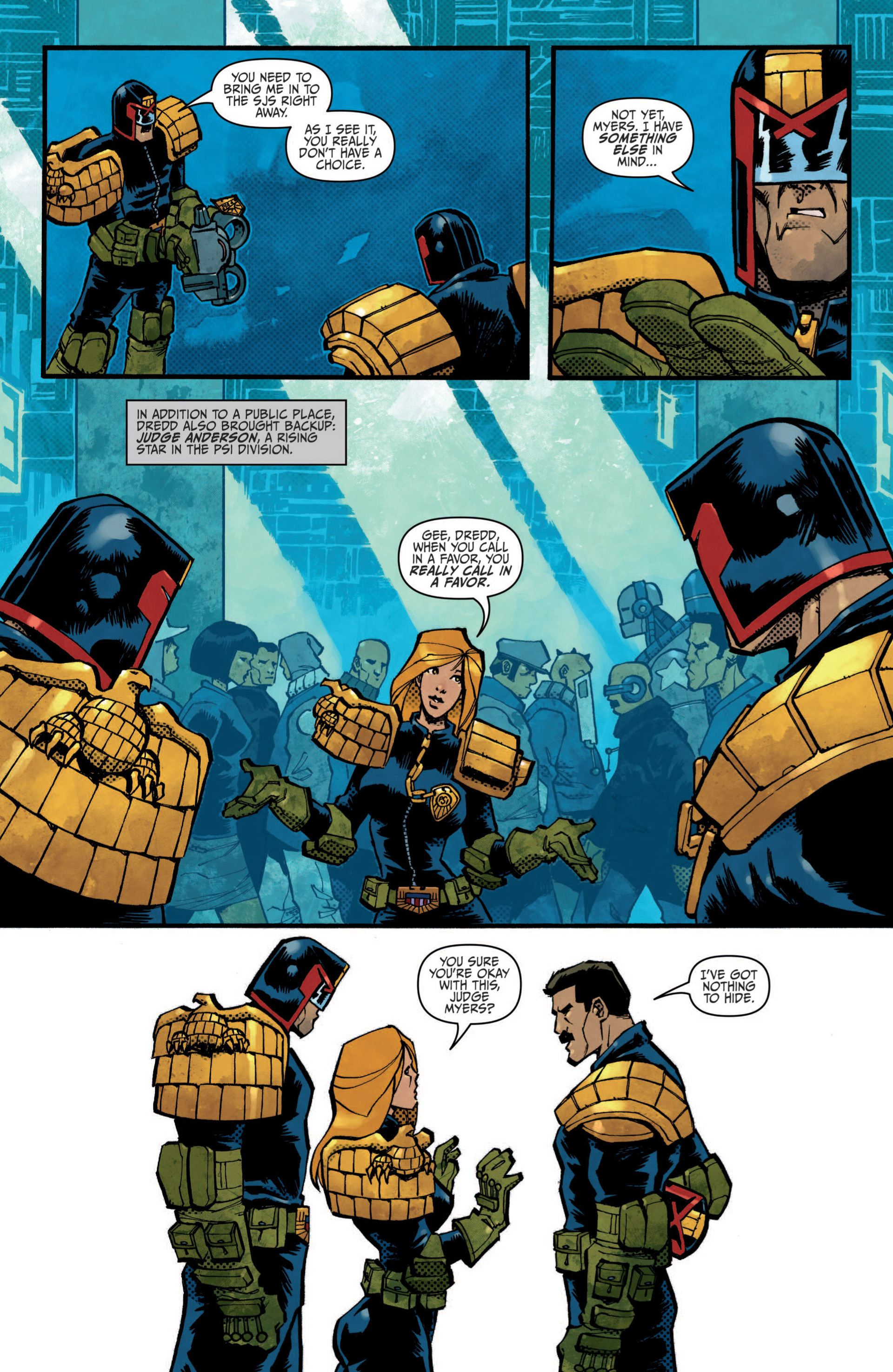 Read online Judge Dredd (2012) comic -  Issue #2 - 9