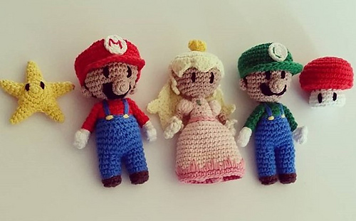 Free Mario Crochet patterns