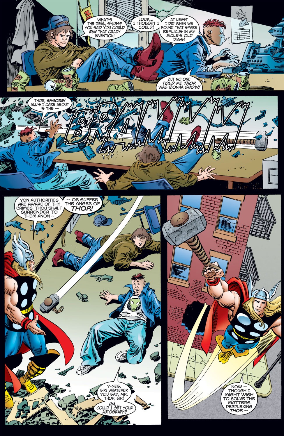 Read online Thor (1998) comic -  Issue #9 - 10