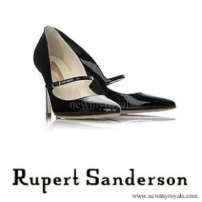 Crown Princess Mette-Marit wore Rupert Sanderson Regal pumps 