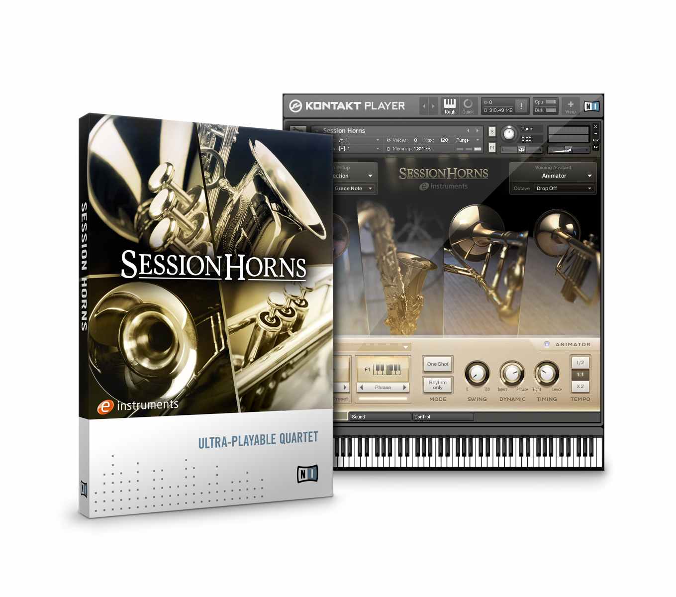 VST PLUGINS MAGAZINE Native Instruments Session Horns