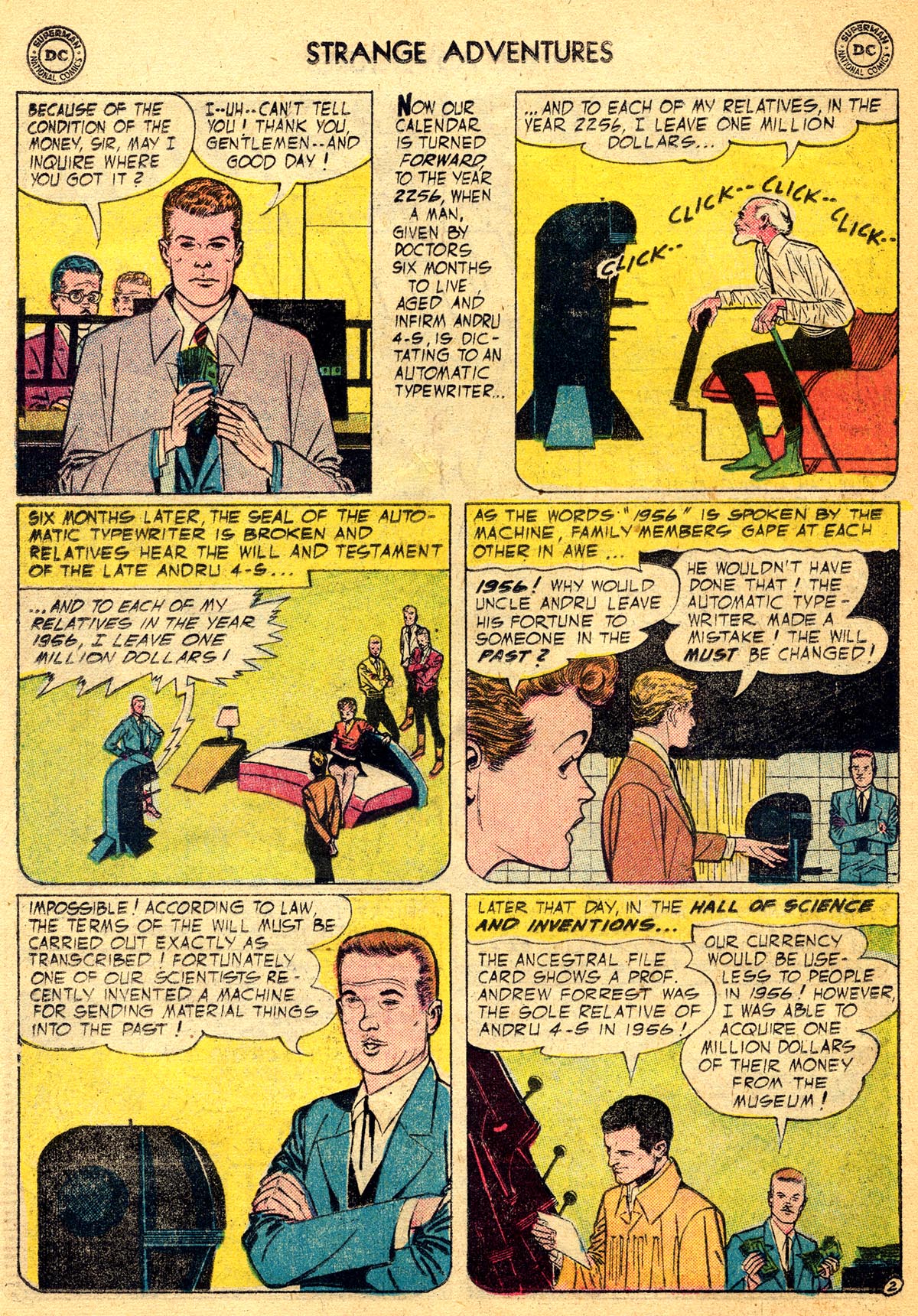 Read online Strange Adventures (1950) comic -  Issue #59 - 20