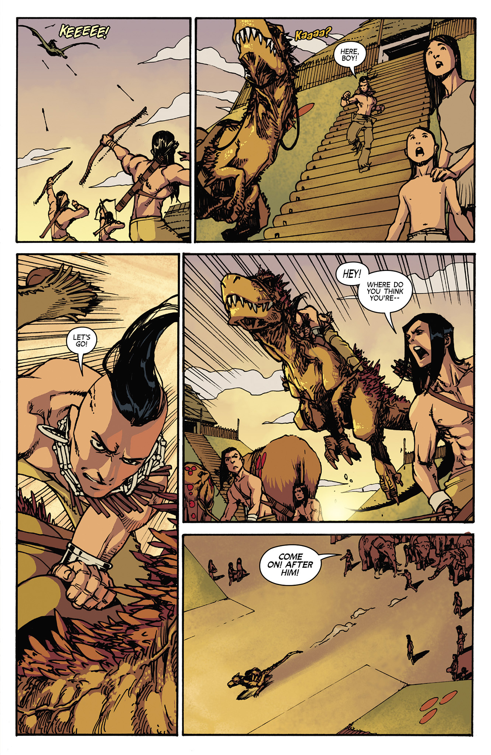 Read online Turok: Dinosaur Hunter (2014) comic -  Issue #6 - 13