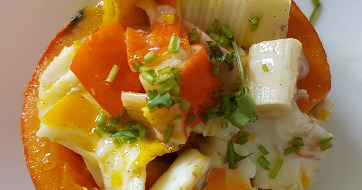 FloViCook Mini potimarrons farcis à l'omelette et surimi