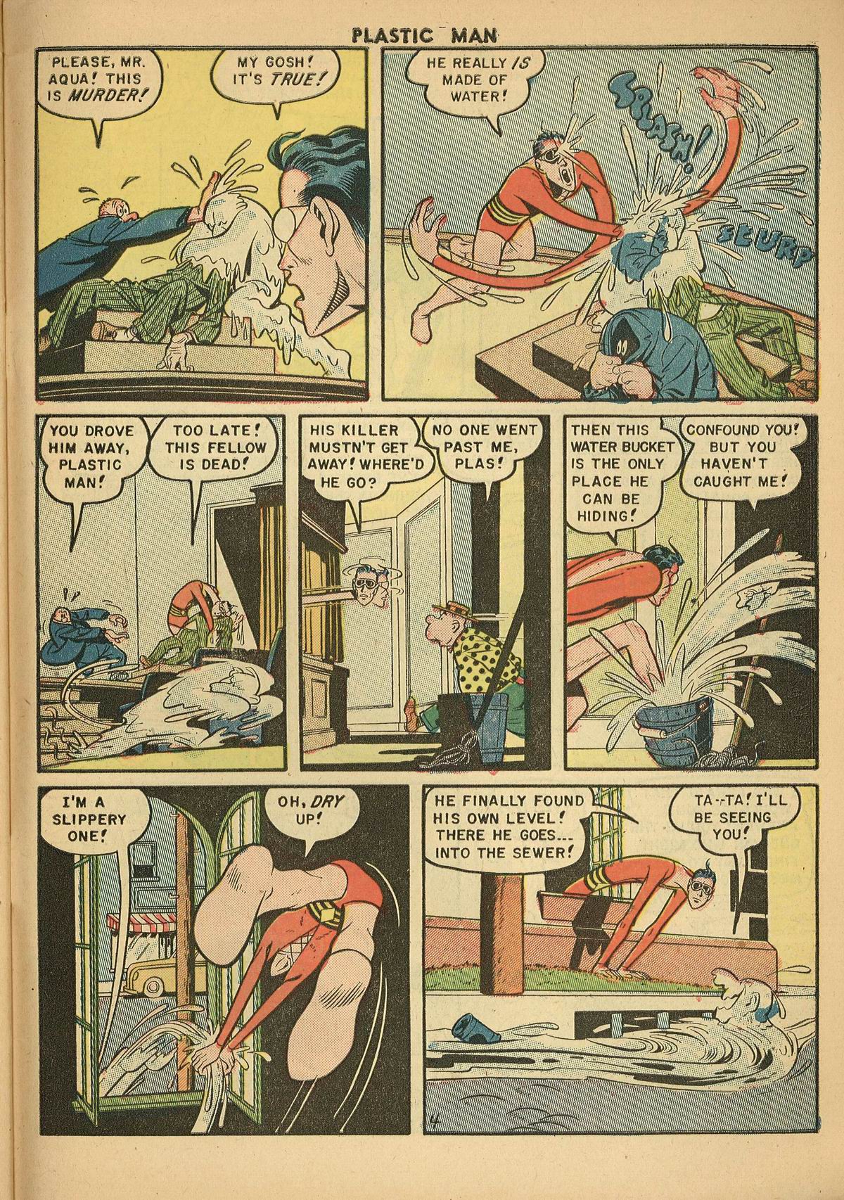 Read online Plastic Man (1943) comic -  Issue #44 - 29