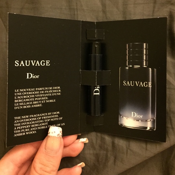 dior sauvage free sample