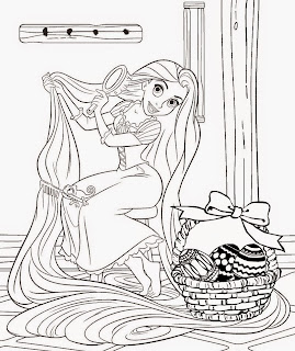 tangled coloring pages printable | FCP