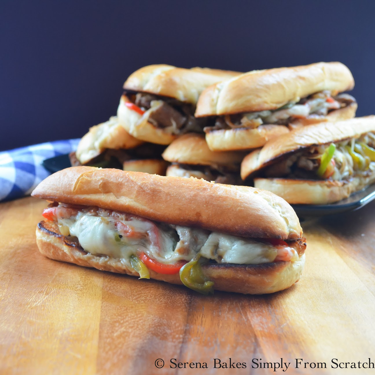 Philly Cheesesteak Sandwiches for #SundaySupper