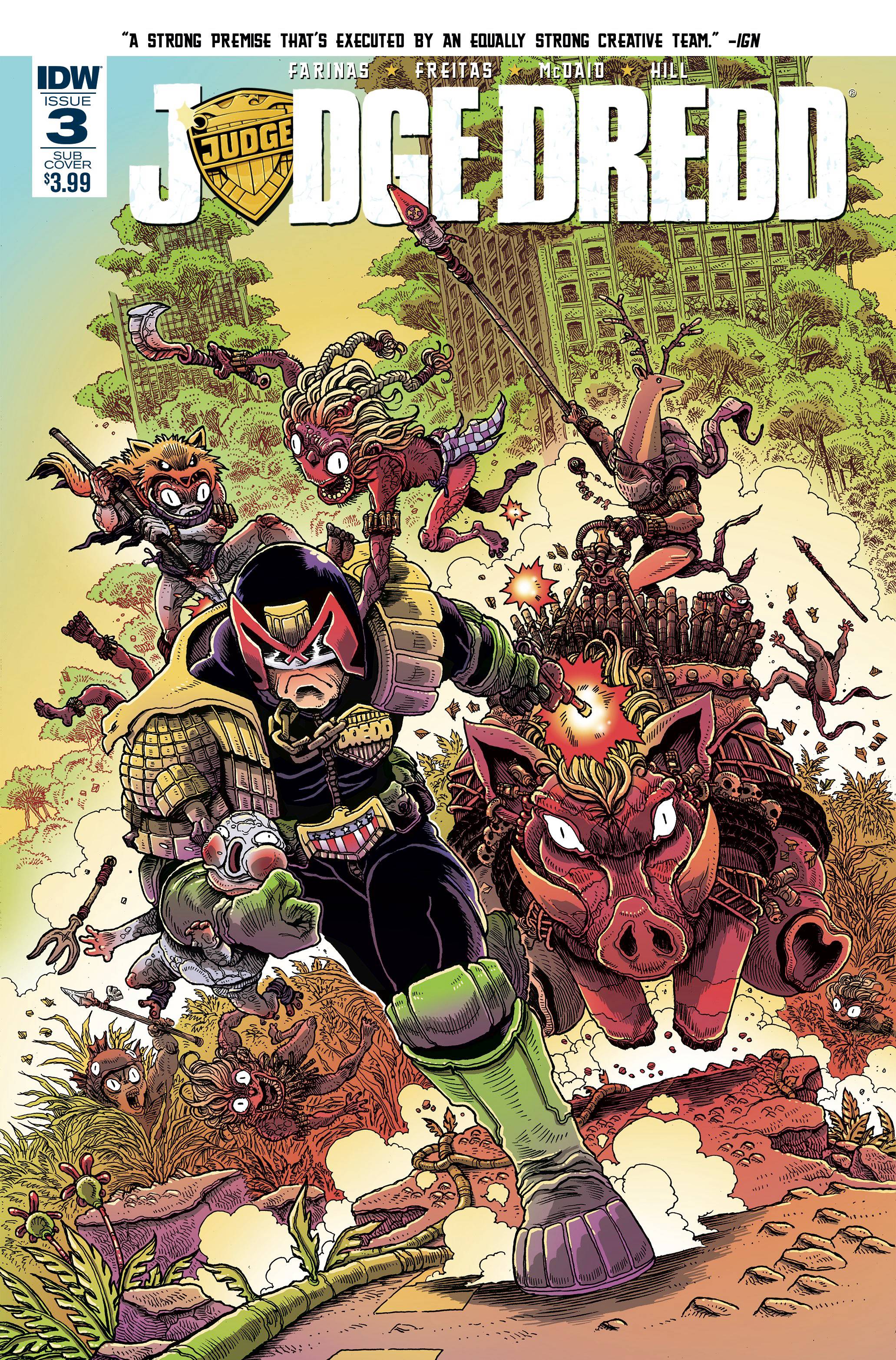 Read online Judge Dredd (2015) comic -  Issue #3 - 1