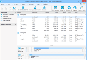 تحميل  برنامج تقسيم الهارد ديسك easeus partition master كامل  2020 مجانا بدون فورمات ويندز 10