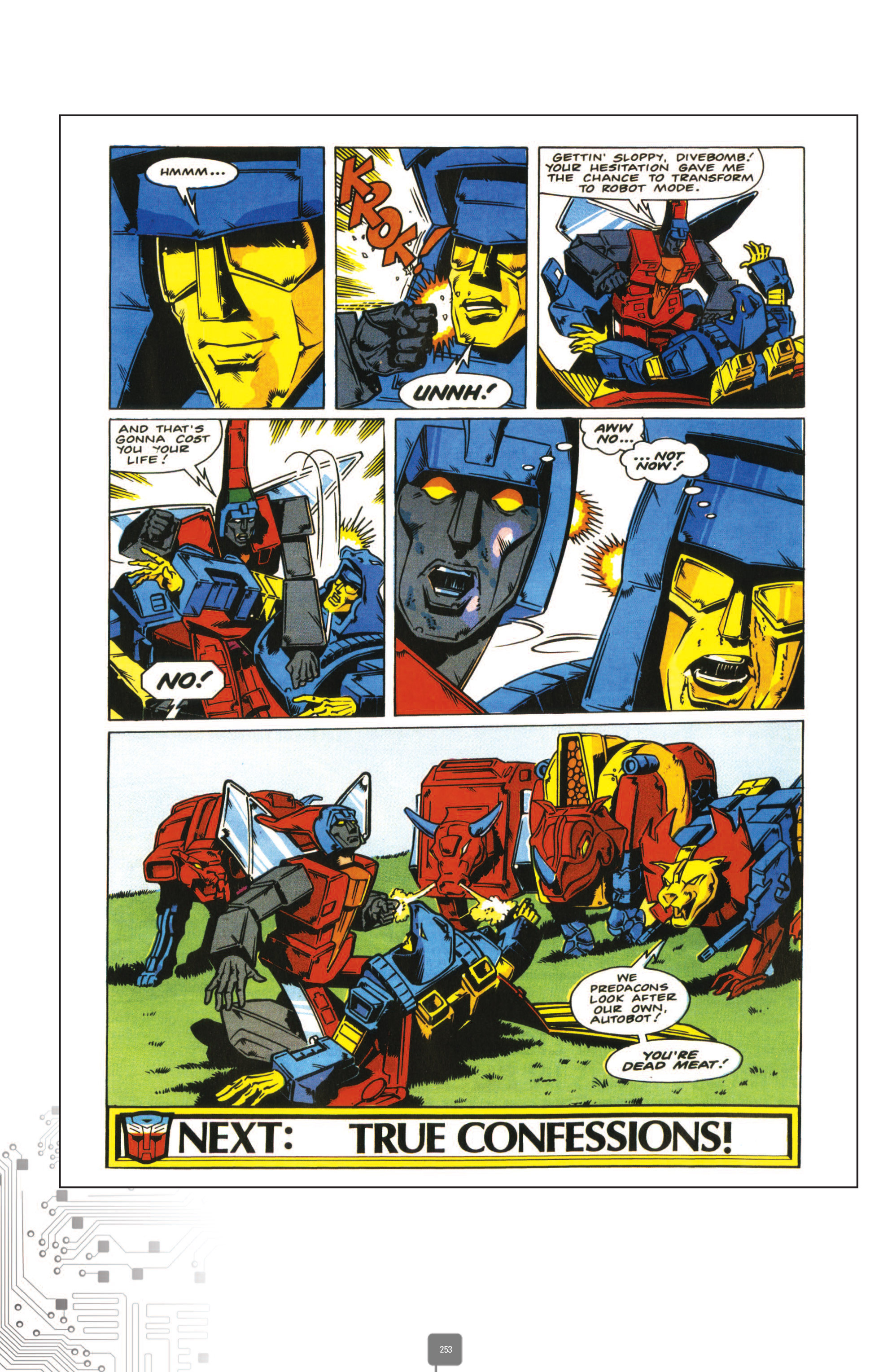 Read online The Transformers Classics UK comic -  Issue # TPB 4 - 253
