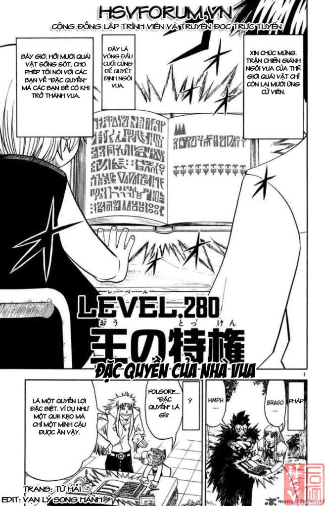 Gasshu Cậu bé bí ẩn chap 280