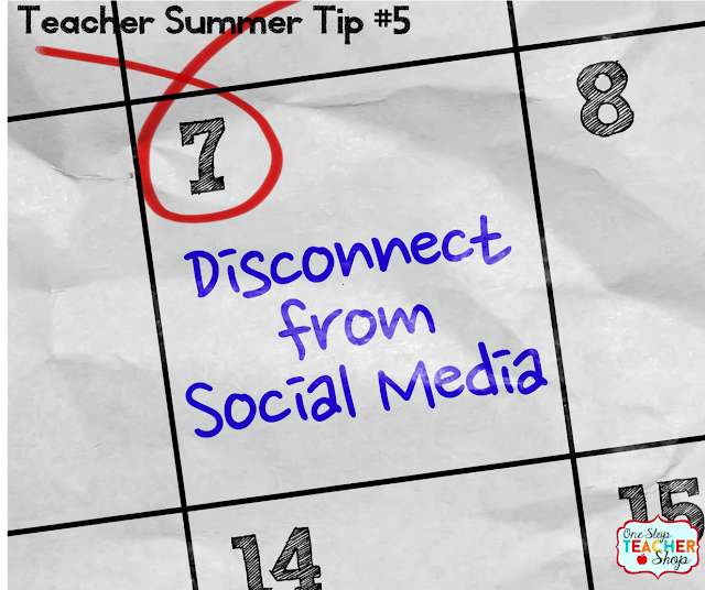 The end of the school year is here, and now it is time for teachers to enjoy a much needed summer vacation!  Here are some tips for all teachers to enjoy their summer before the beginning of the next school year!  (Number 6 is my favorite!)
