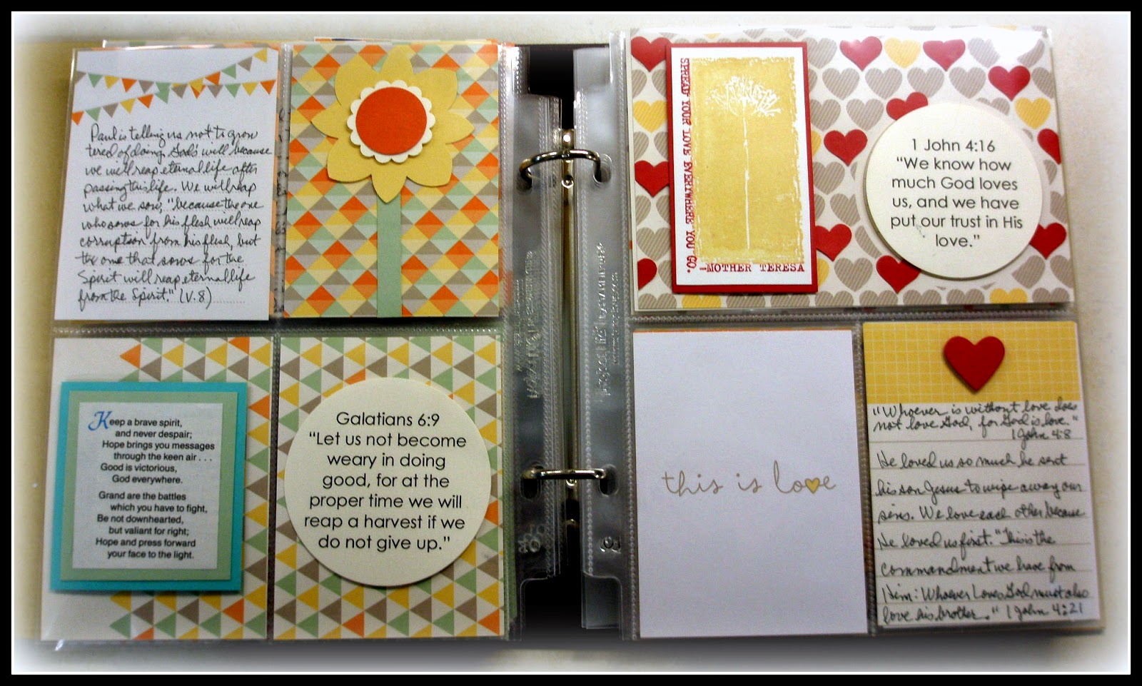 Another Chance to Stamp: STAMPIN' UP PROJECT LIFE MEETS FAITH