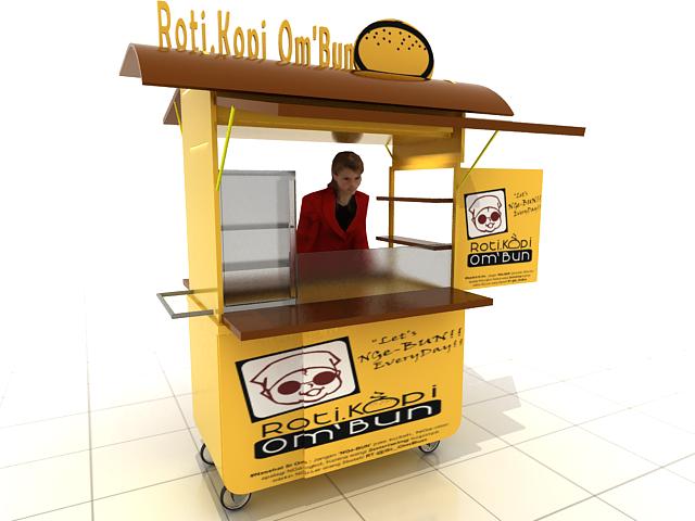 Gerobak Roti Rp 5.900.000 | Gerobak Unik Bandung