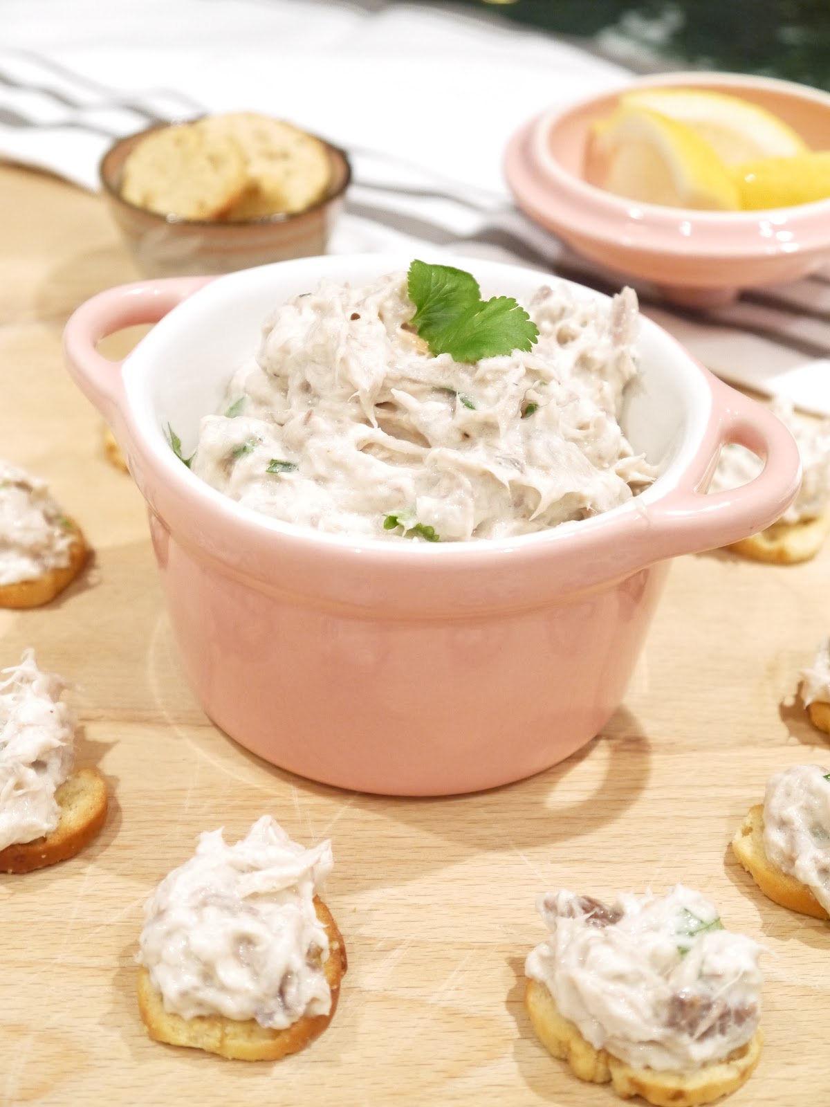Scrumptious Smoked Mackerel Pâté Crostini The Betty Stamp