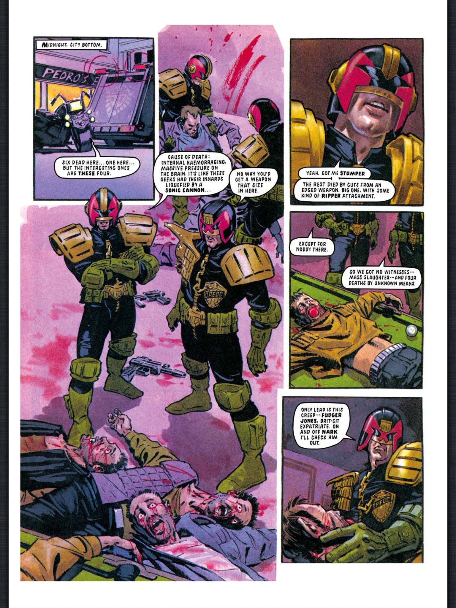 Read online Judge Dredd: The Complete Case Files comic -  Issue # TPB 19 - 20