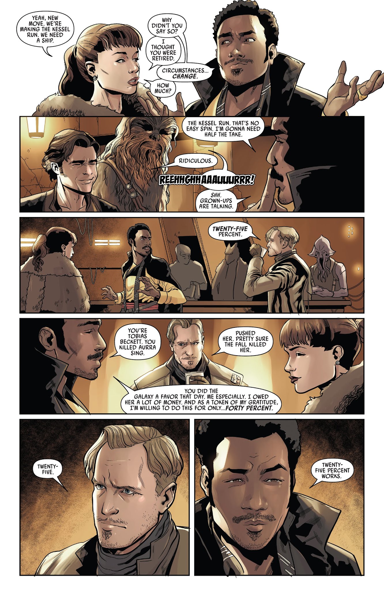 Read online Solo: A Star Wars Story Adaptation comic -  Issue #3 - 17