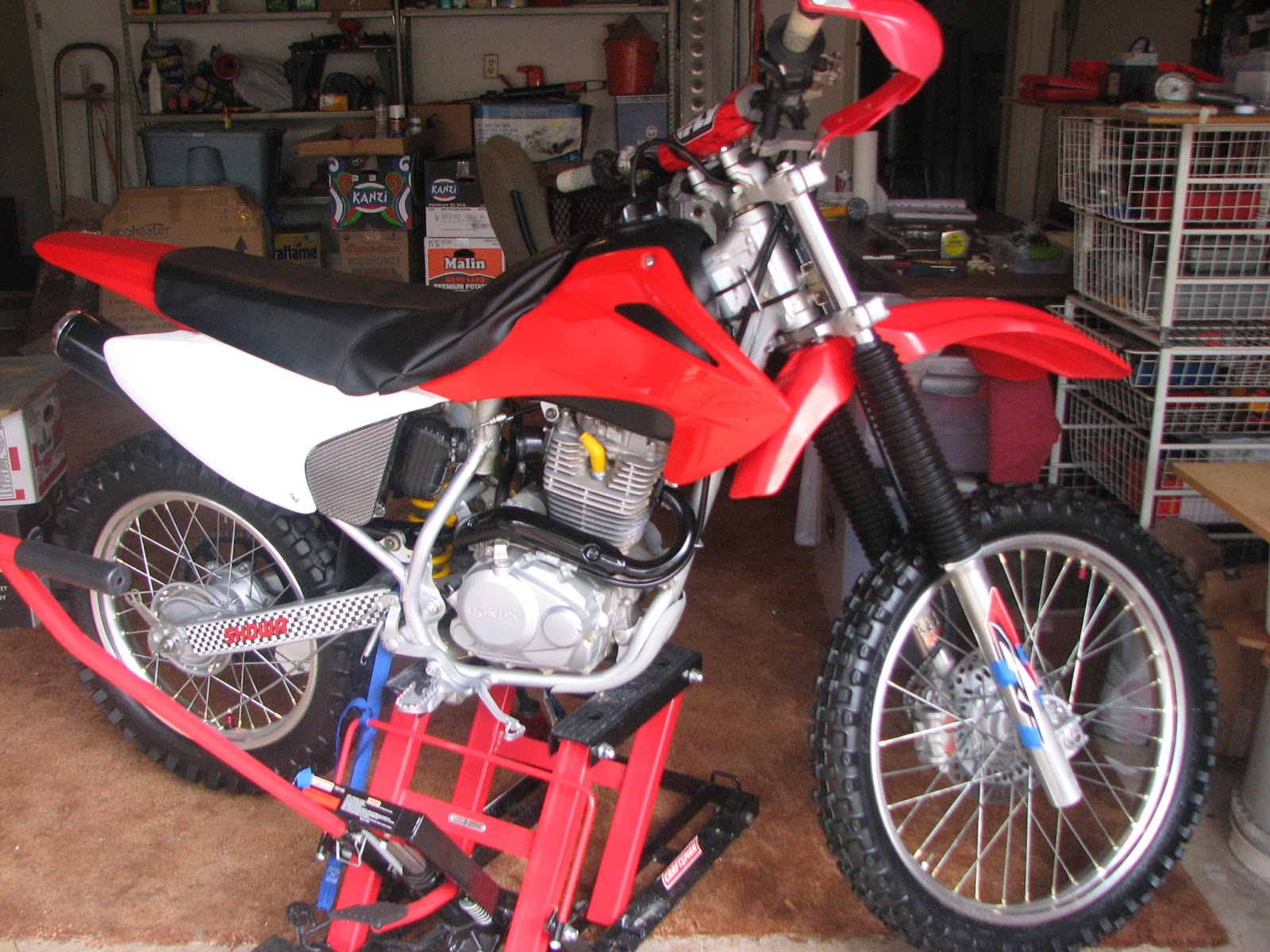 carbon fiber dirt bike