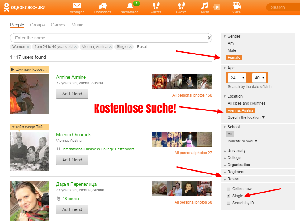 Online dating seiten