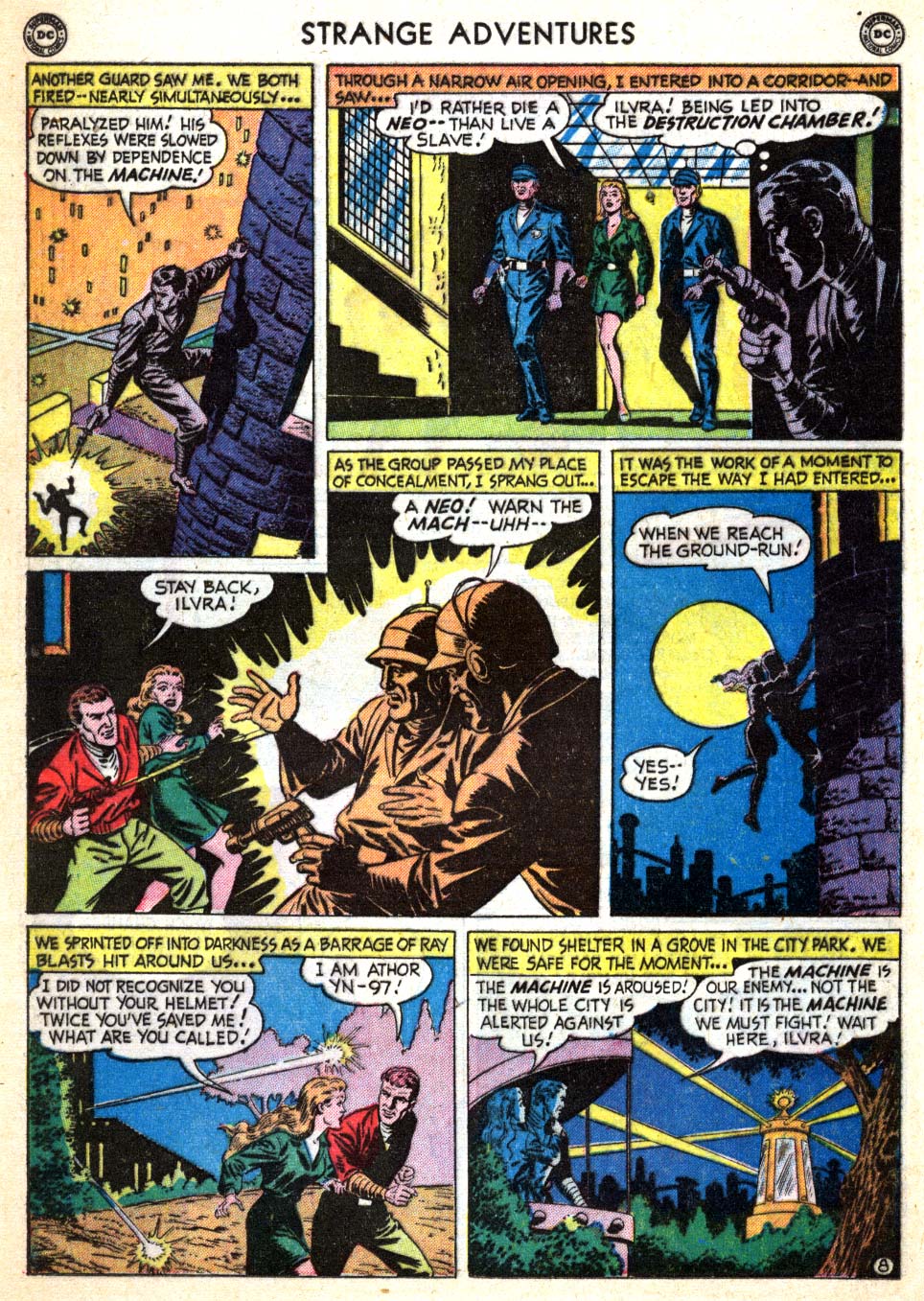 Read online Strange Adventures (1950) comic -  Issue #8 - 34