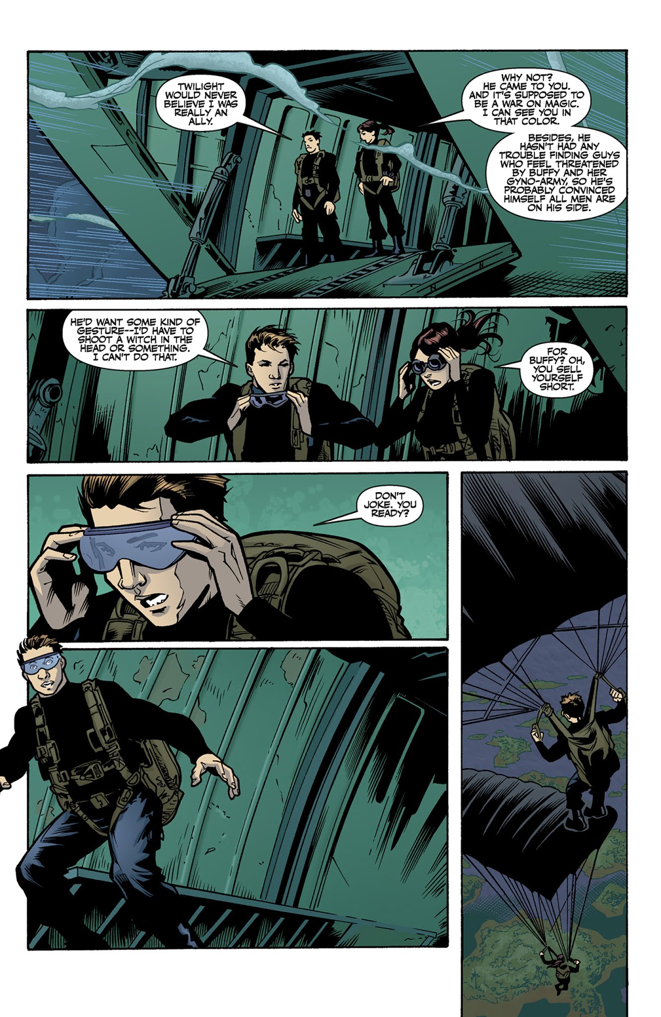 Read online Buffy the Vampire Slayer: Riley comic -  Issue # Full - 12
