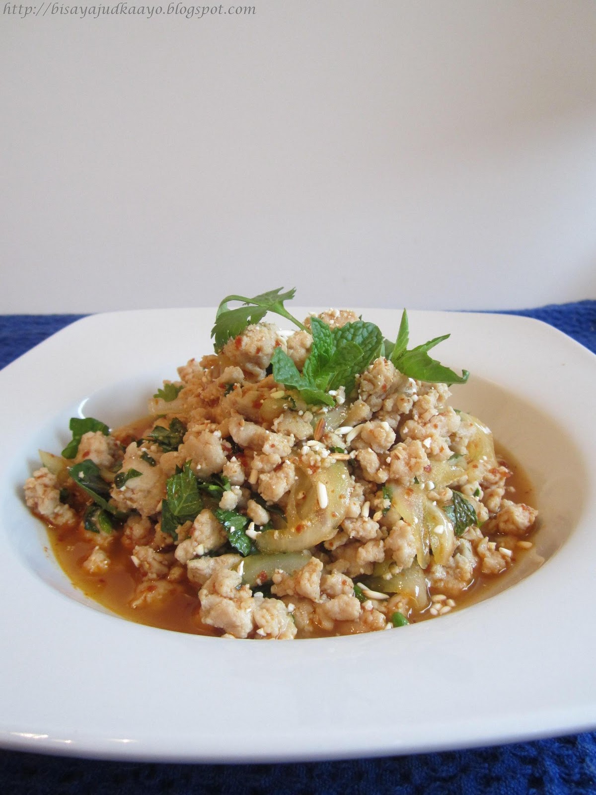 Inato lang Filipino Cuisine and More LARB MOO (SPICY PORK SALAD)