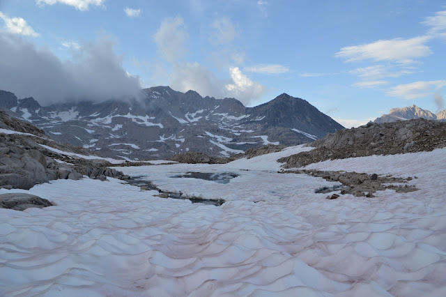 snow and water