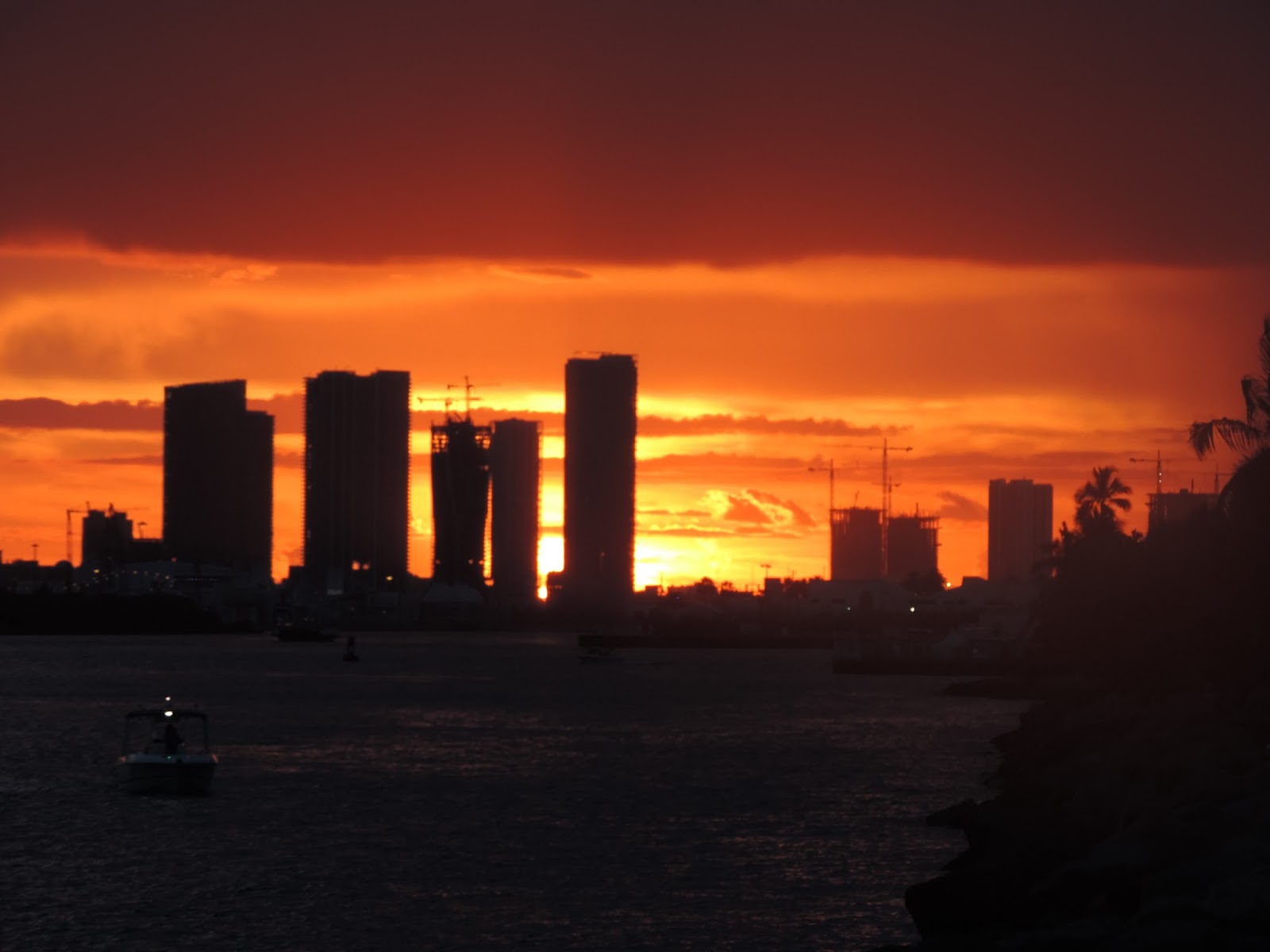 Atardecer En Miami Beach