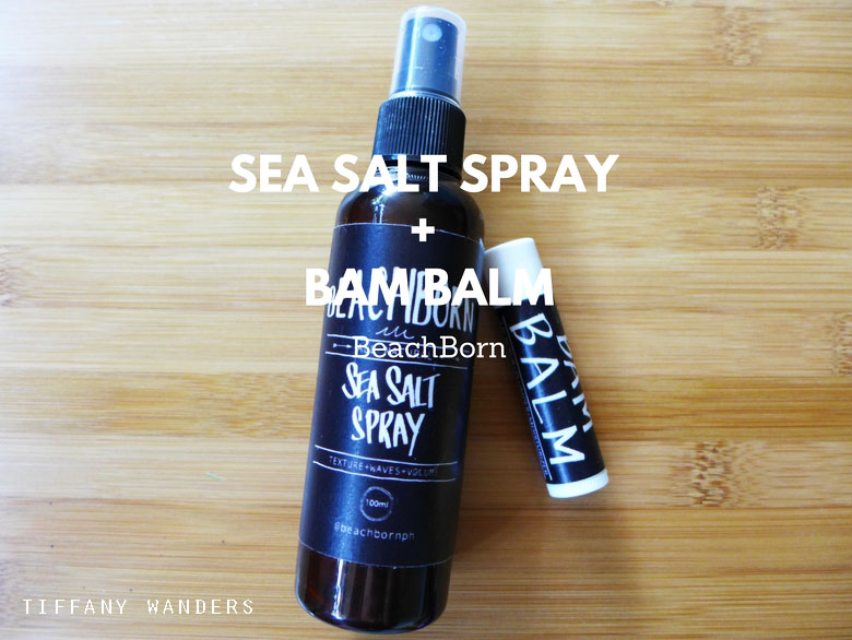 Travel Essentials: BeachBorn Sea Salt Spray + Bam Balm