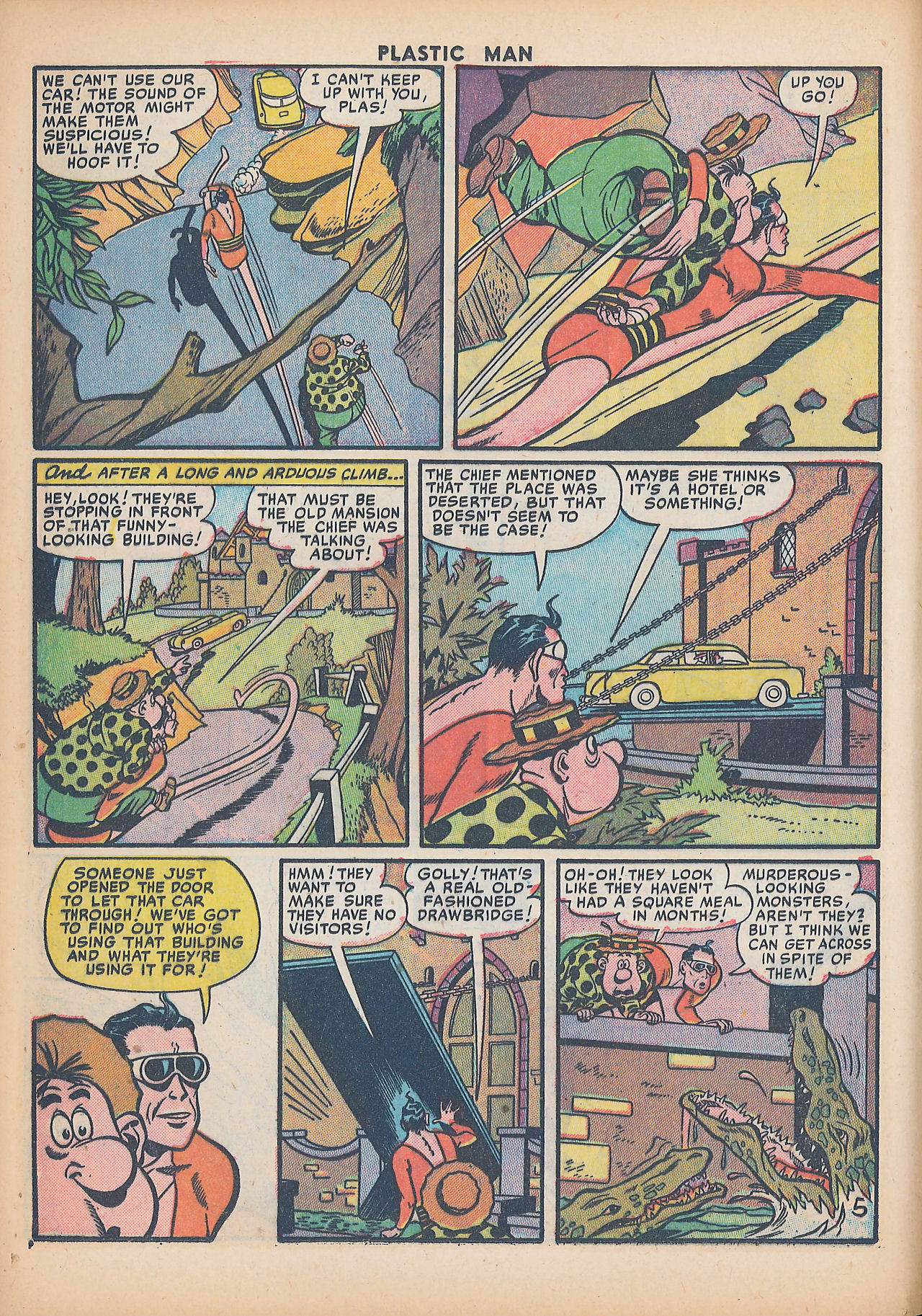 Read online Plastic Man (1943) comic -  Issue #30 - 20